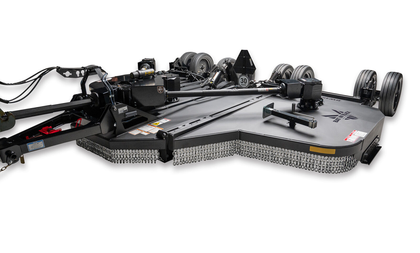 This sleek, all-black design with metallic and gloss-black accents looks like a real bat – reminding the field who pioneered the original Batwing® cutter.