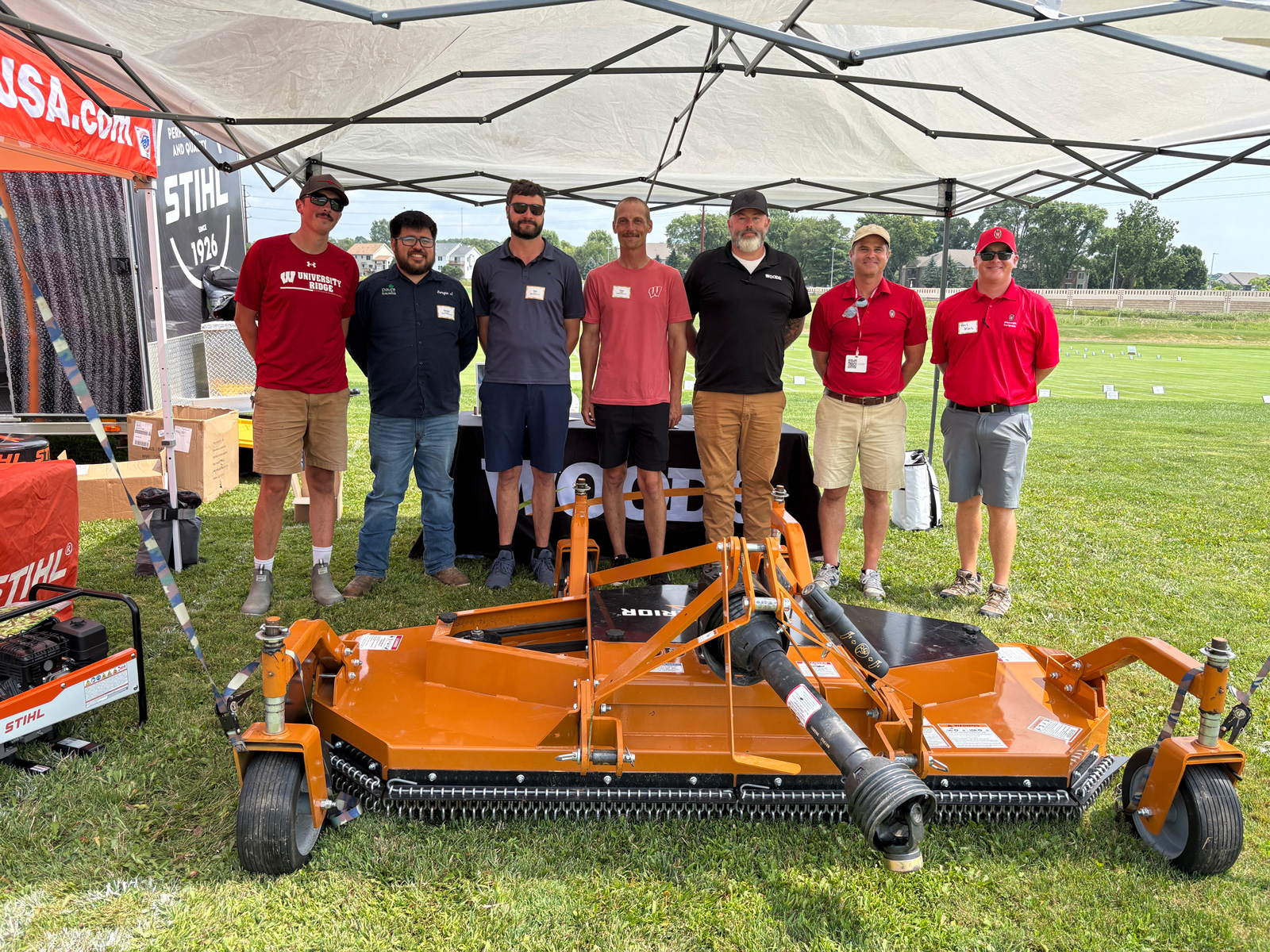 Woods Supports Future Turfgrass Professionals at UW–Madison Summer Field Day